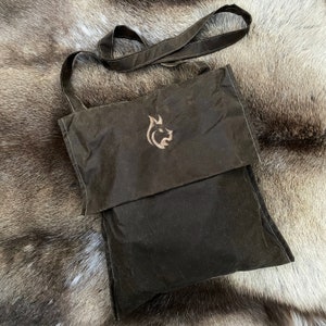 Bushcraft Spain Oilskin Haversack perfect for Bushcraft and Survival. Traditional and Classic