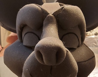 Fursuit foam head base