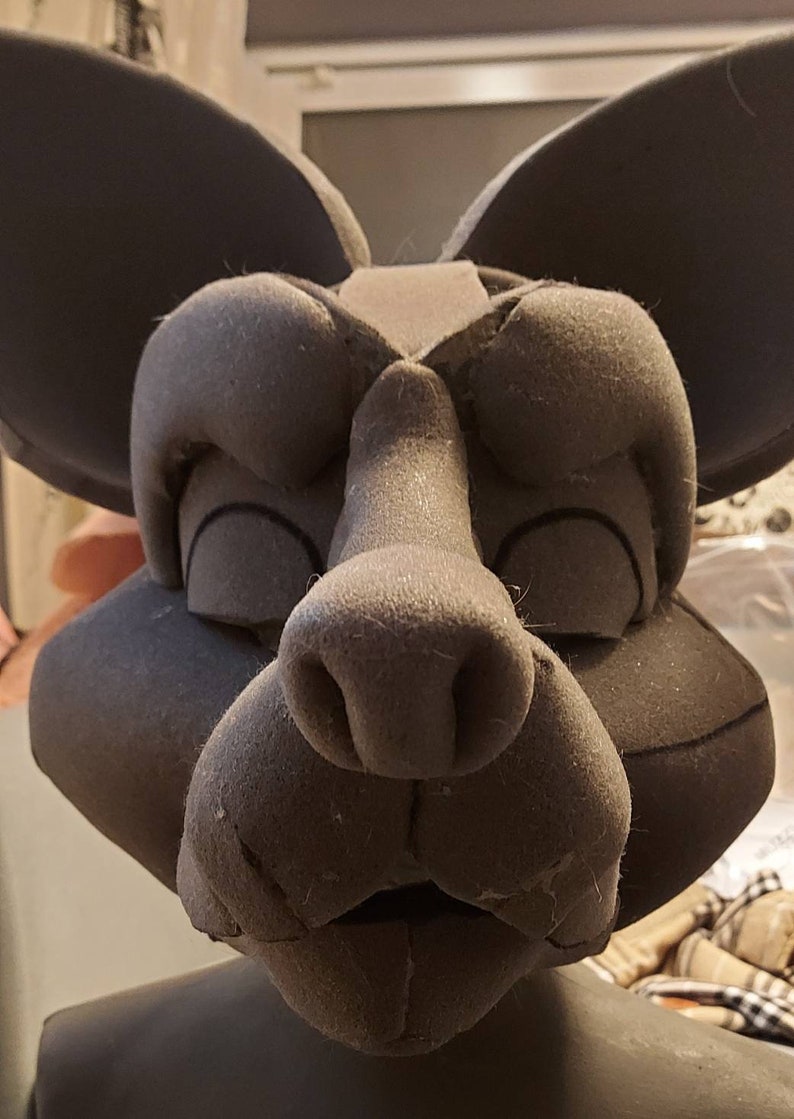 Fursuit foam head base 