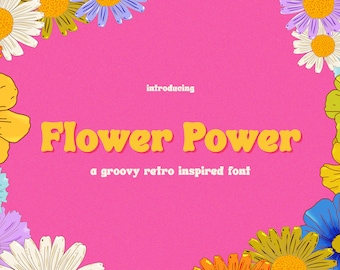 Fonts, Groovy Fonts, Retro Fonts, Vintage Fonts, 60s Fonts, Cricut Fonts, Craft Fonts, Procreate Fonts, Canva Fonts, Pretty Fonts, Fun Fonts