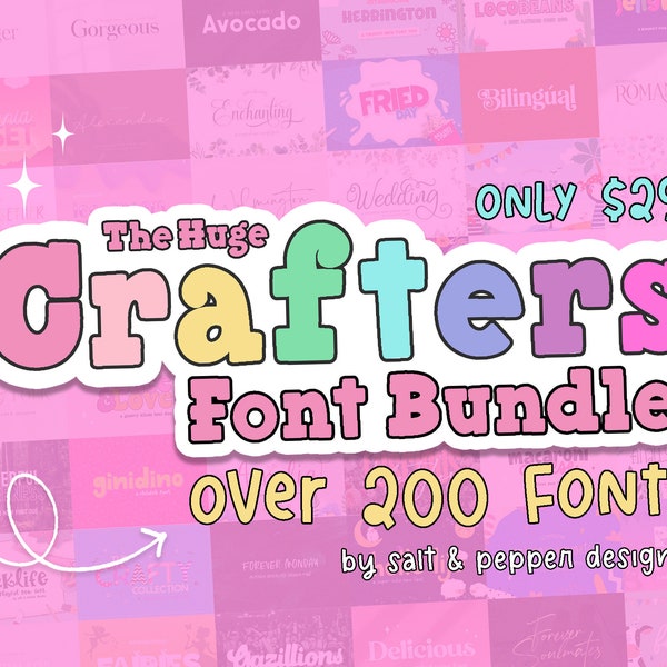 Fonts, Font Bundles, Cricut Fonts, Craft Fonts, Procreate Fonts, Canva Fonts, Handwritten Fonts, Handwriting Fonts, Commercial Use Fonts