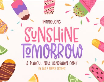 フォント、Procreateフォント、夏向けフォント、クラフトフォント、かわいいフォント、ガーリーフォント、Cricutフォント、商用フォント、格安フォント、可愛いフォント