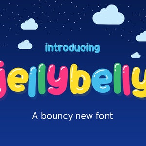 Fonts, Jelly Beans Font, Craft Fonts, Kids Fonts, Fun Fonts, Cricut Fonts, Silhouette Fonts, Round Fonts, Bouncy Fonts, Cool Fonts, Font