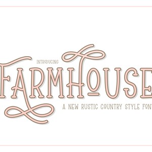 Fonts, Farmhouse Fonts, Country Fonts, Craft Fonts, Crafter Fonts, Cricut Fonts, SVG Fonts, Handwritten Fonts, Smooth Fonts, Procreate Fonts