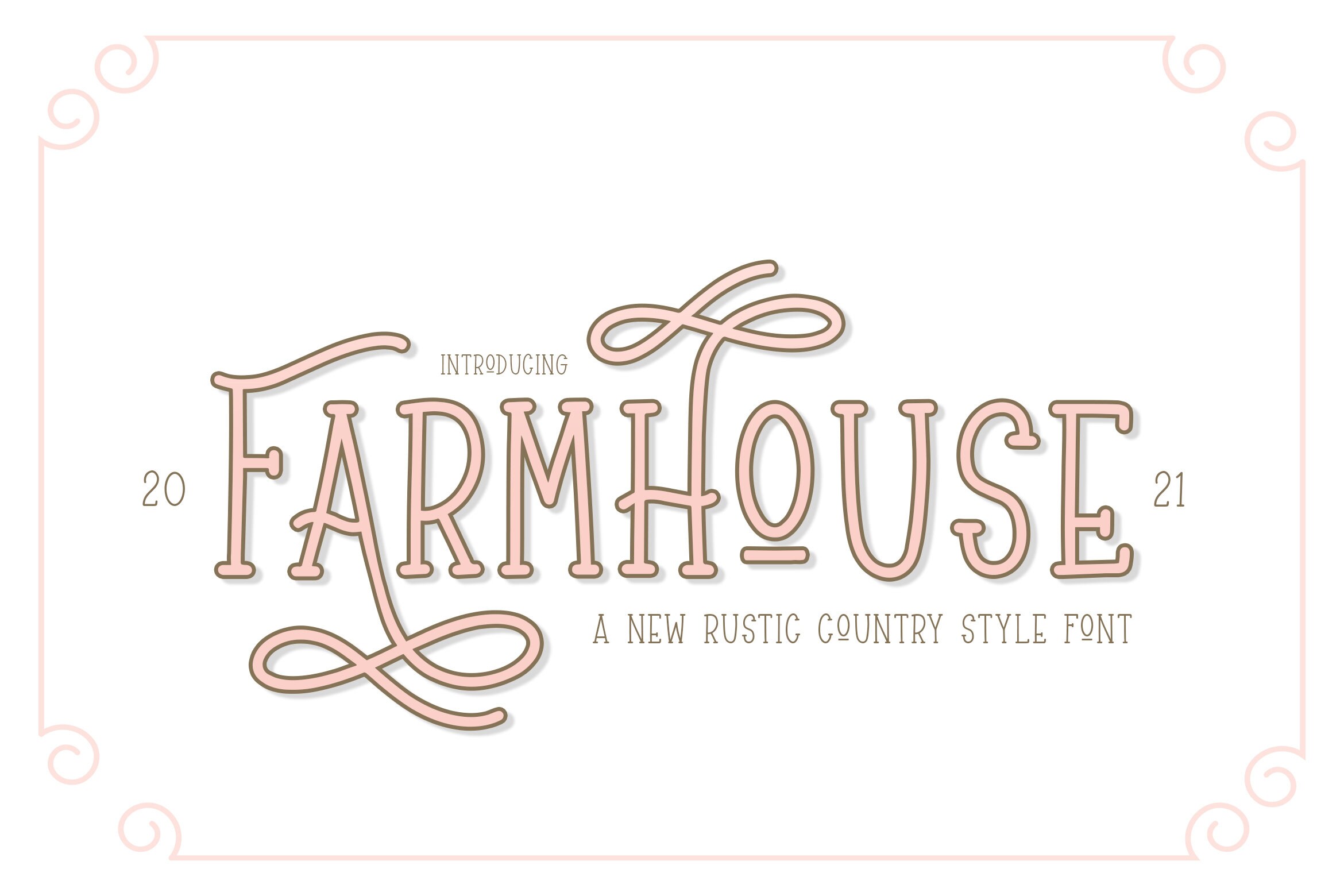 Fonts Farmhouse Fonts Country Fonts Craft Fonts Crafter Etsy