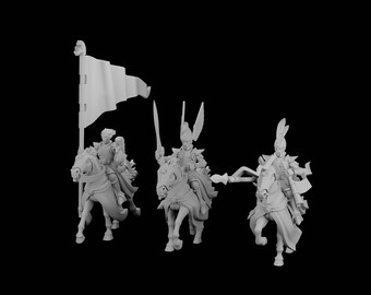 Elf Horsemasters Unit (6) Wargaming Models / Fantasy Tabletop