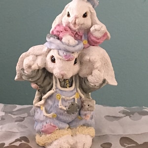 Great Easter Gift Patchville Bunnies Love & Kisses 