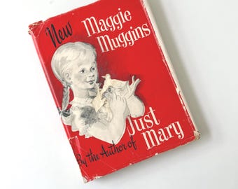 Vintage 1947 New Maggie Muggins Stories | First Edition | Illustrated Children's Book | CBC Radio Classic