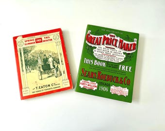 Vintage Eaton’s and Sears Catalogue Reproductions, Old Fashioned Advertising – Your Choice