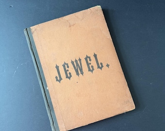 Antique 1868 Song Book The Jewel – Victorian Sheet Music & Part Songs, Collectible