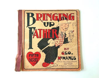 Vintage 1921 Bringing Up Father Comic Book | Fifth Series | George McManus | Early Cartoon Collection