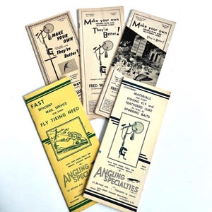 Vintage Fly-Tying Mail-Order Catalogues (Buyer’s Choice)