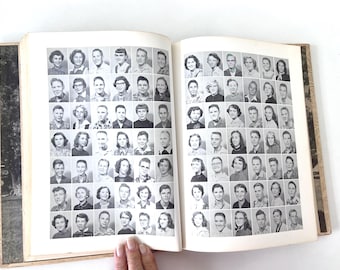 Vintage 1955 Milton High School Yearbook, The Panther's Paw