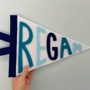 Handmade Name Pennant Flag
