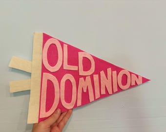 Handmade School Pennant Flag