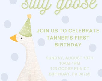 First Birthday Invitation