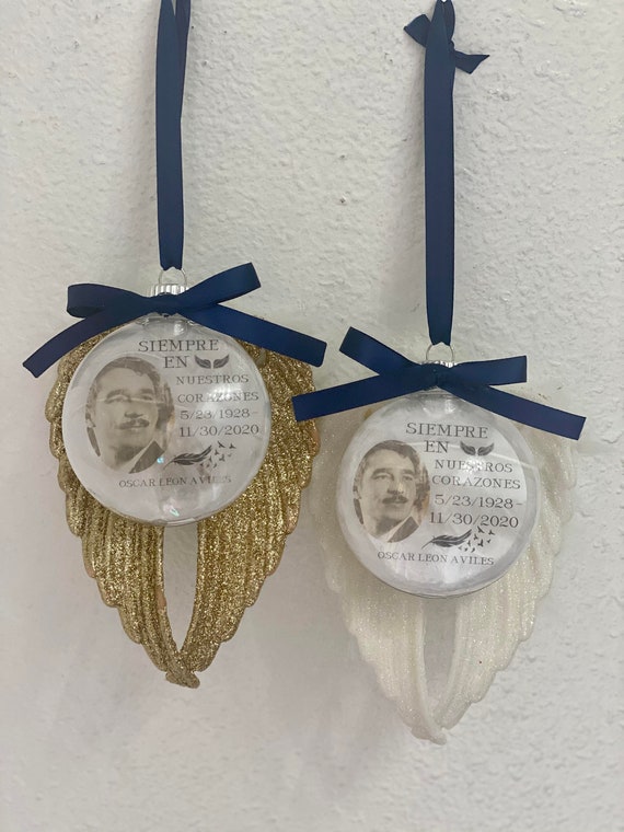 Memorial ornaments Etsy