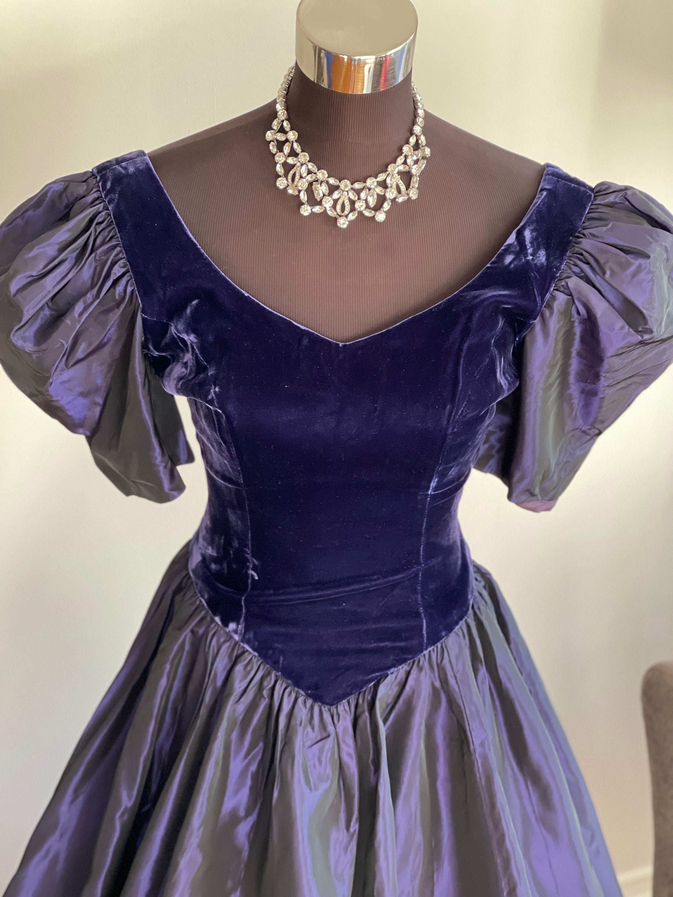 YWDJ 80s Prom Dress for Women Fashion Gothic Style Banquet Festival Dress  Lace Chiffon Dress Spring Summer Dresses for Women 2023 Purple S -  Walmart.com
