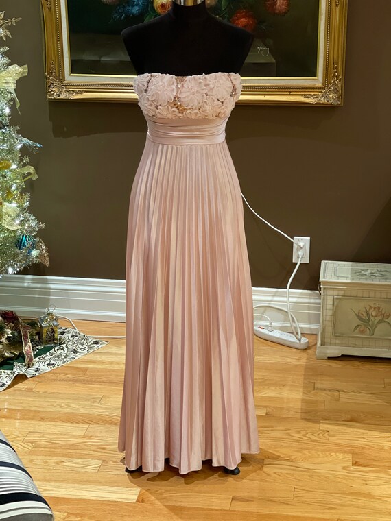 90s does 40s prom dress - image 3
