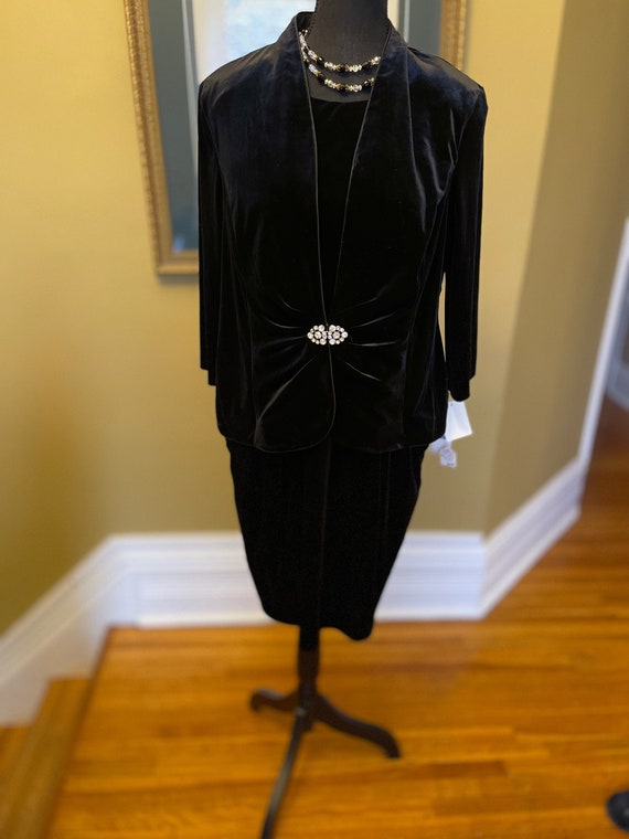 Jacket for black cocktail dress best sale