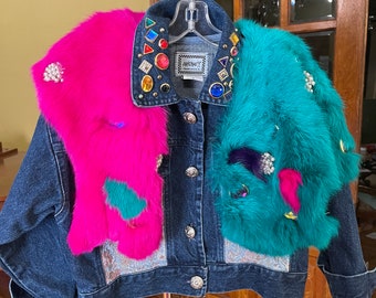 Upcycled kids coat