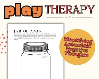 ANTs CBT Worksheet | Therapy Activity for Children & Teens (Printable)