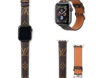 etsy louis vuitton apple watch strap