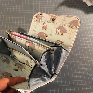 Opossum Wallet Embrague Azul
