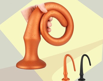 Super Long Butt Plug Soft Anal Sex Toys With A Suction Cup For Gay Man Women