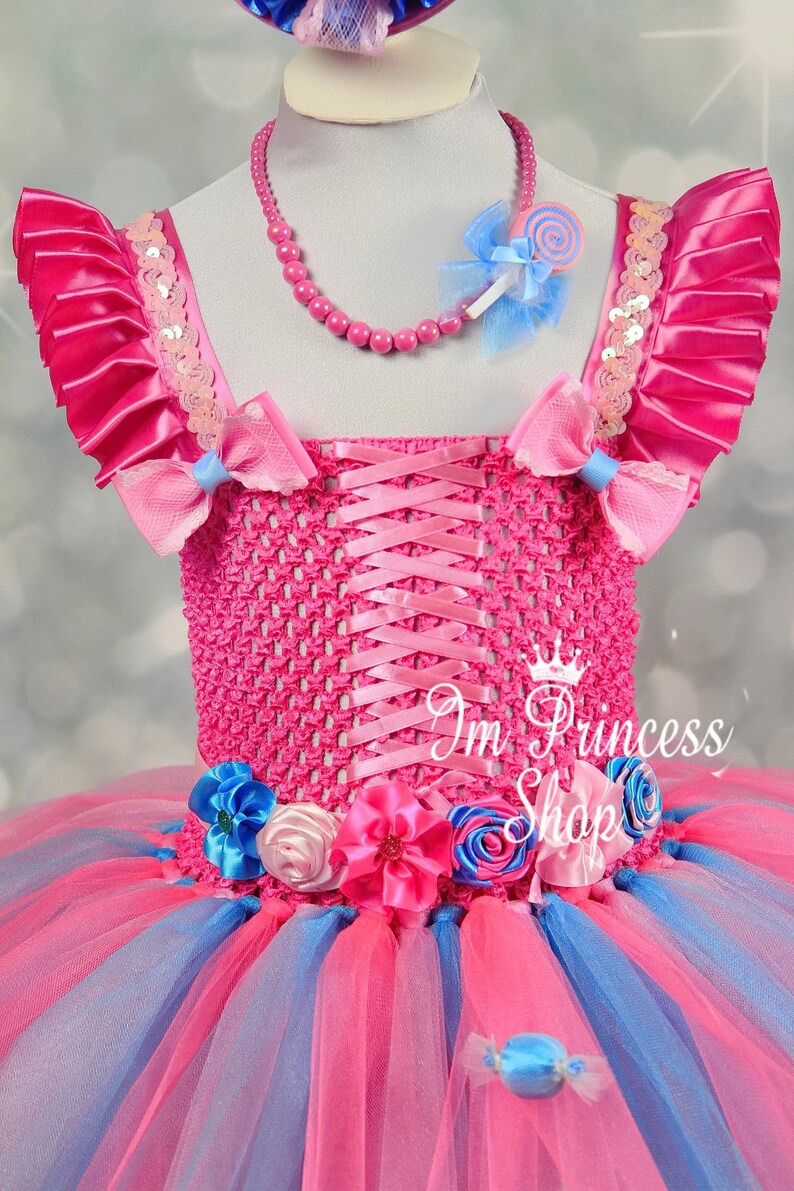 Candy costume girl Candy lollipop birthday tutu dress for Etsy