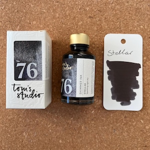 Tom&#39;s Studio #76 Stellar Shimmer Fountain Pen Ink 50ml