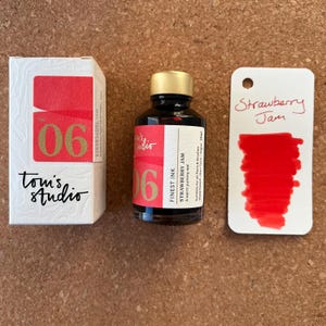 Tom's Studio #6 Strawberry Jam Füllfedertinte 50ml