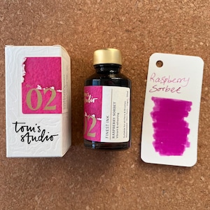 Tom's Studio #2 Raspberry Sorbet Standard Füllfederhalter Tinte 50ml