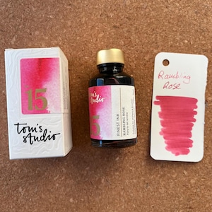 Tom's Studio #15 Rambling Rose Füllfederhalter Tinte 50ml