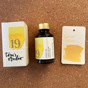 Tom's Studio #19 Lemon Yellow Standard Füllfederhalter Tinte 50ml
