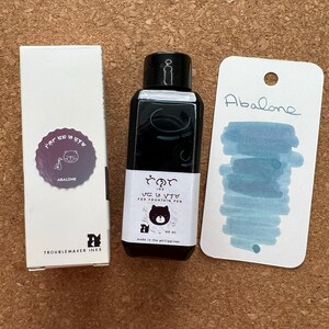 Encre pour stylo plume troublemaker abalone 60 ml