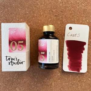 Tom's Studio #5 Cassis Standard Füllfederhalter Tinte 50ml
