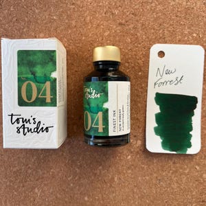 Tom's Studio #4 New Forrest Standard Füllfederhalter Tinte 50ml