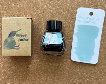 Kiwi Inks Regenbogen in der Flasche Multishader Füllfederhalter Tinte 30ml