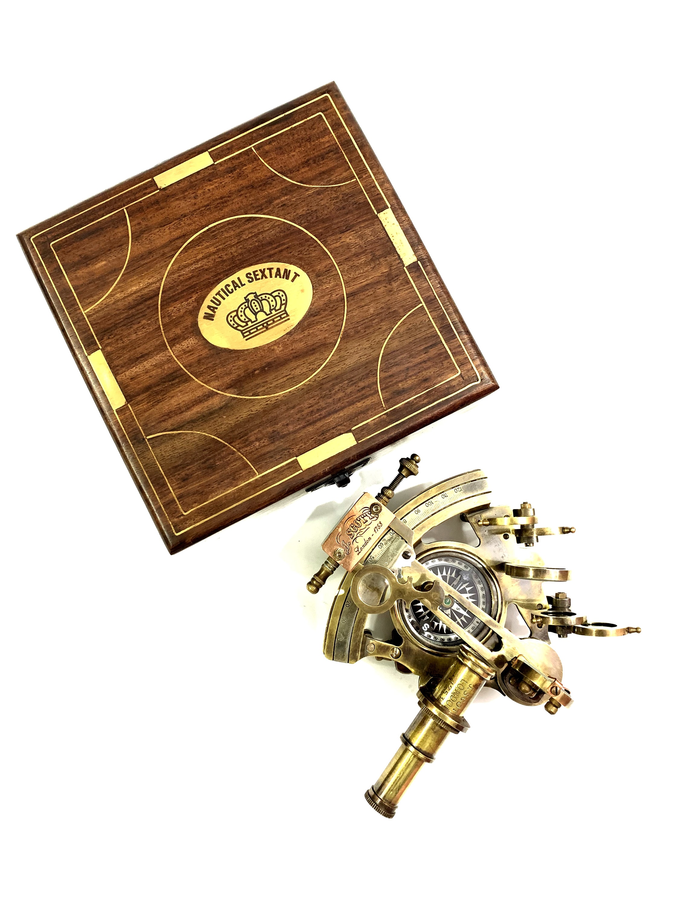 Jamieson's × SHIPSノルディック柄ベスト XL スコットランド製 Vネックフェアアイルベスト Royal／Jamiesons of Shetland