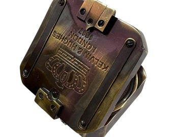 Kelvin & Hughes 1917 London Engrave Brass Compass - Nautical