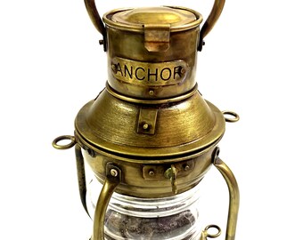 Details about / Nautical Antique Ship Lamp Boat Oil Lantern Maritime Collectible Decorative