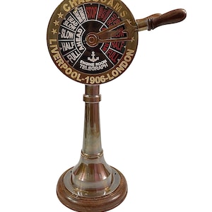 18&quot; Maritime Brass Ship Order Engine Working Telegraph/Nautical Marine Telegraph Collectible Room & Office Décor