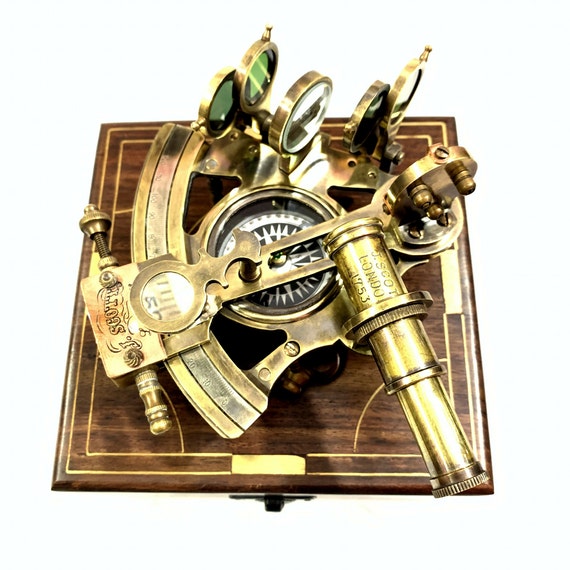 Nautical Brass 11 Sextant, Real Sextant