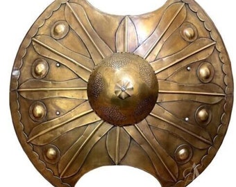 Troy Greek Achilles Trojan Helmet Troy Movie Trojan Helmet Brad Pitt Troy Helmet/Troy Trojan War Shield Ancient Greek Shield LARP Cosplay