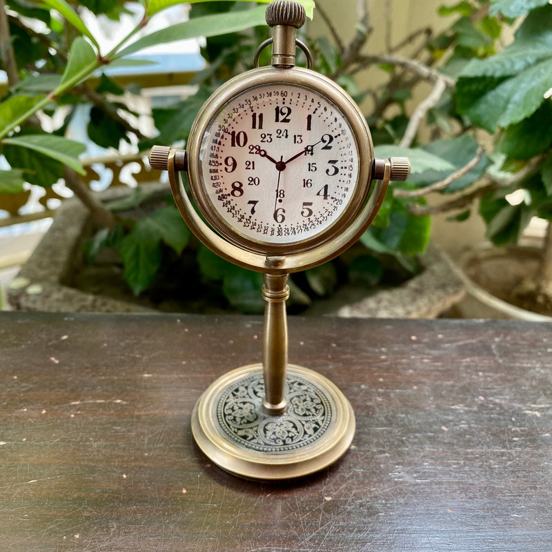 Rustic Desk Clock - Etsy