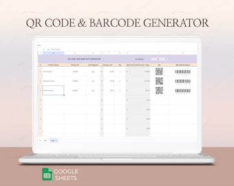 QR code maker Google Sheets, Barcode generator, QR code generator, Barcode maker, Qr code generator online, QR maker, Qr creator, Qrcode