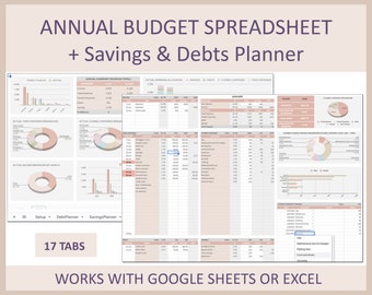 Budget planner spreadsheet, Money planner, Household, Family, Personal budget planner, Financial planner, Zero based budgeting, Excel,Google