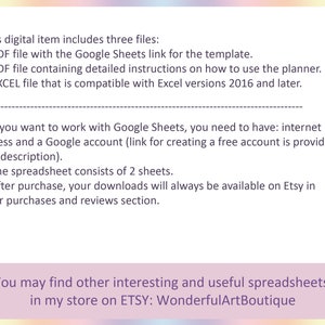 Password Tracker Template Spreadsheet Excel Google Sheets Digital Log ...