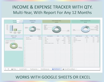 Expense tracker for small business, Expense tracker template, Expense log, Expense report, Spending tracking, Financial tracker,Google,Excel